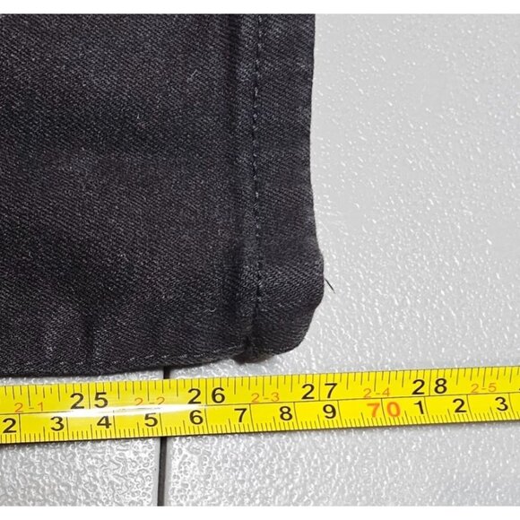 Blanqi Womens 8 Denim Maternity‎ Support Black Skinny Jeans - Picture 12 of 16